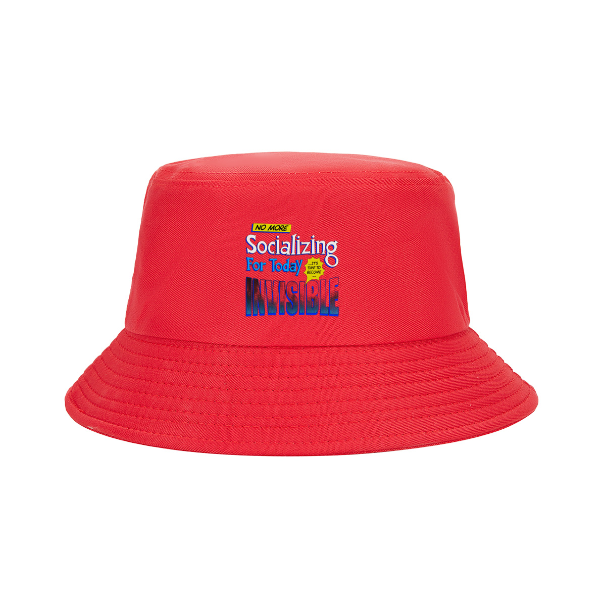 No More Socializing For Today: It's Time to Become Invisible - Fisherman's Hat