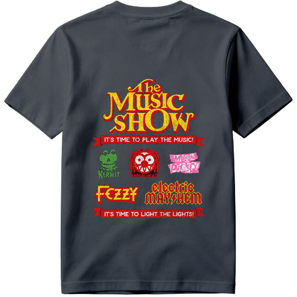 The Music Show: Kermit, Animalhead, Miss Piggy, Fozzy, Electric Mayhem - Tee