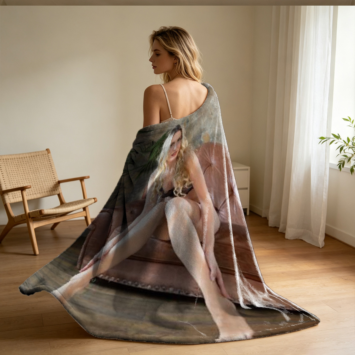Nikke Rapi Bunny Ver. Cosplay - Blanket