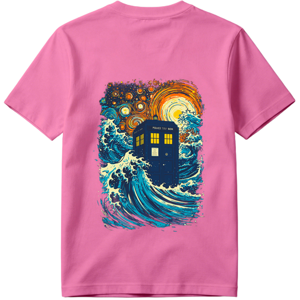 TARDIS in Stormy Seas - Tee