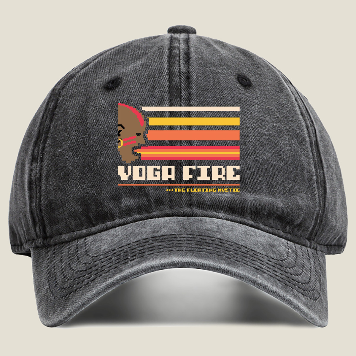 Voga Fire: The Floating Mystic - Washed Denim - Baseball Cap