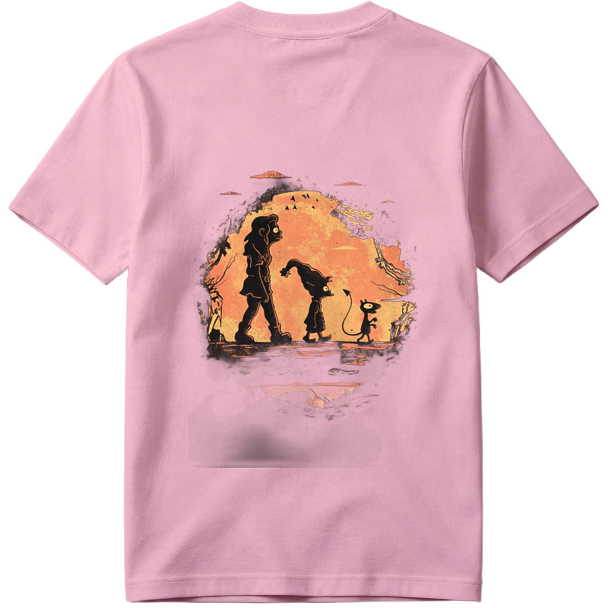 Coraline and the Other Mother with Cat - Tee