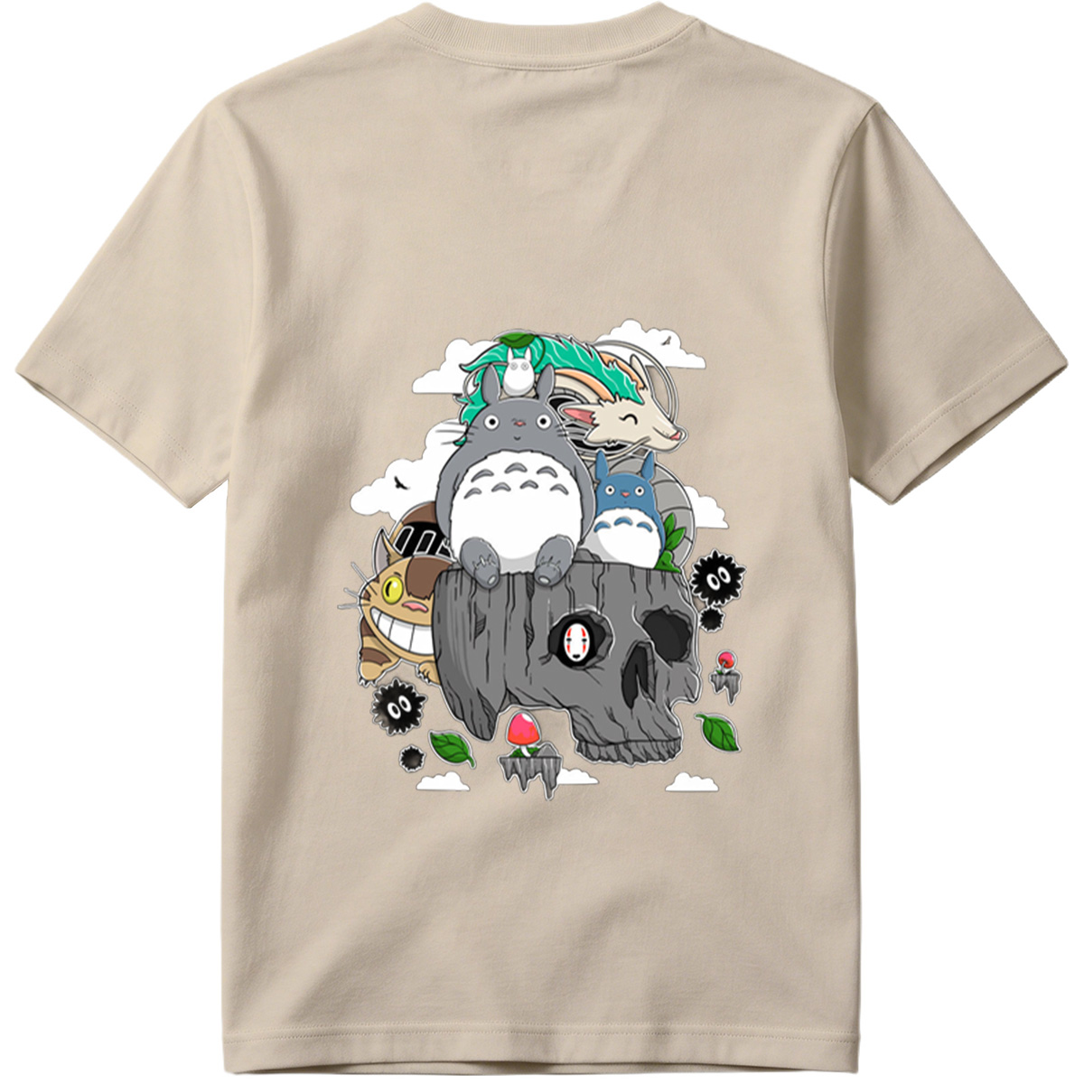 Studio Ghibli Characters Collage - Tee