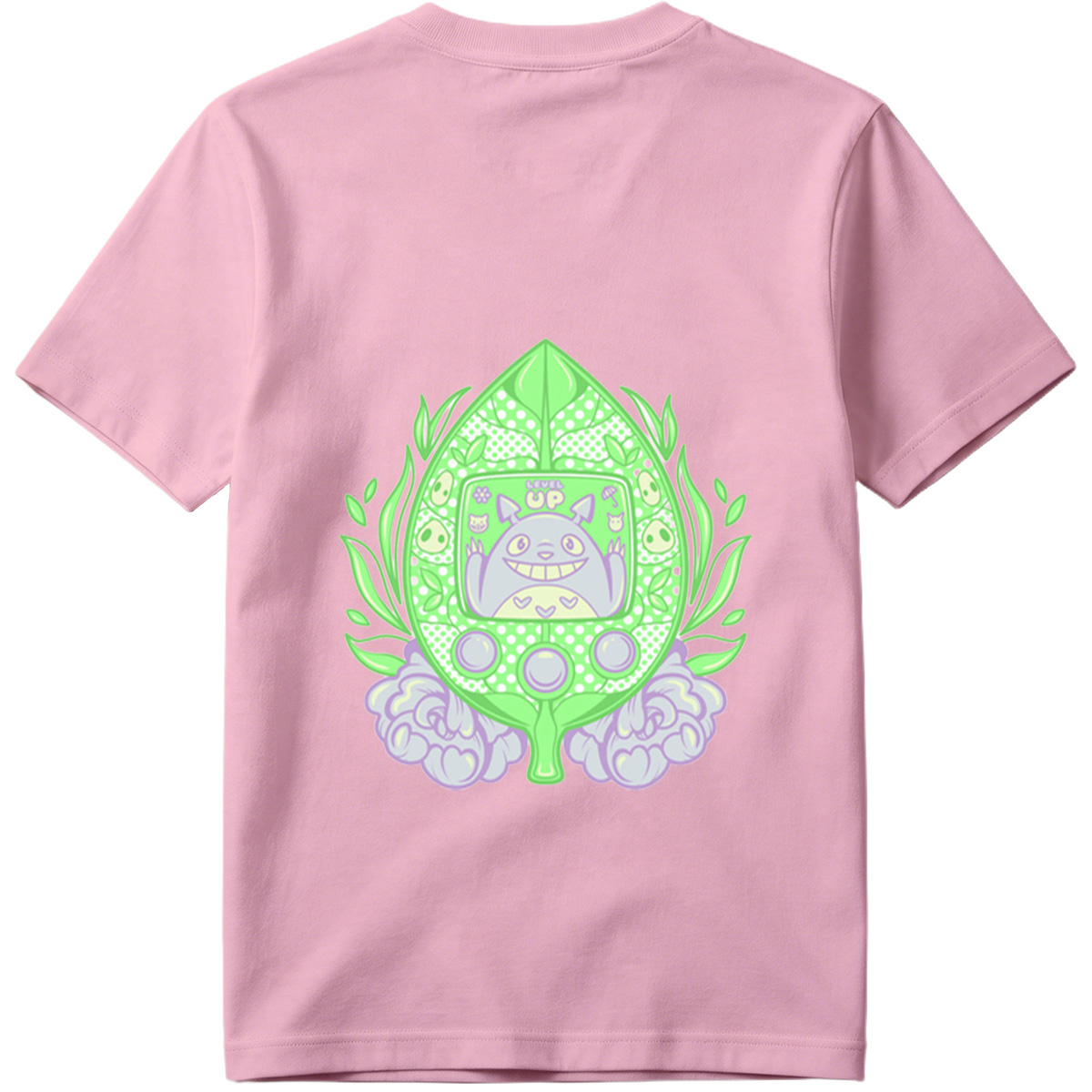 Totoro Tamagotchi Level Up - Tee