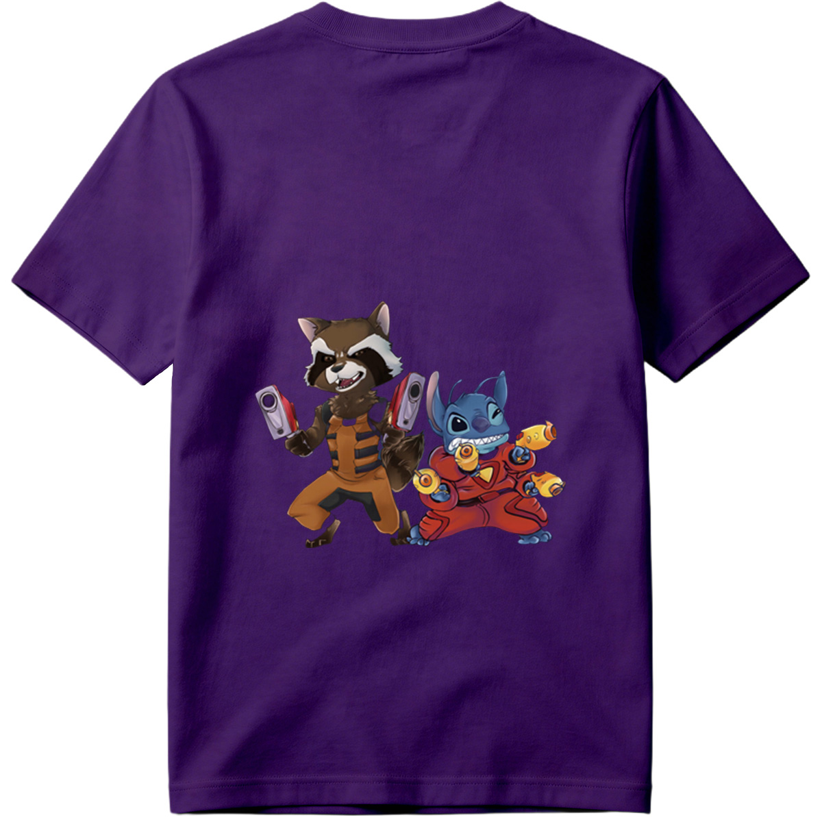 Rocket Raccoon and Stitch - Tee