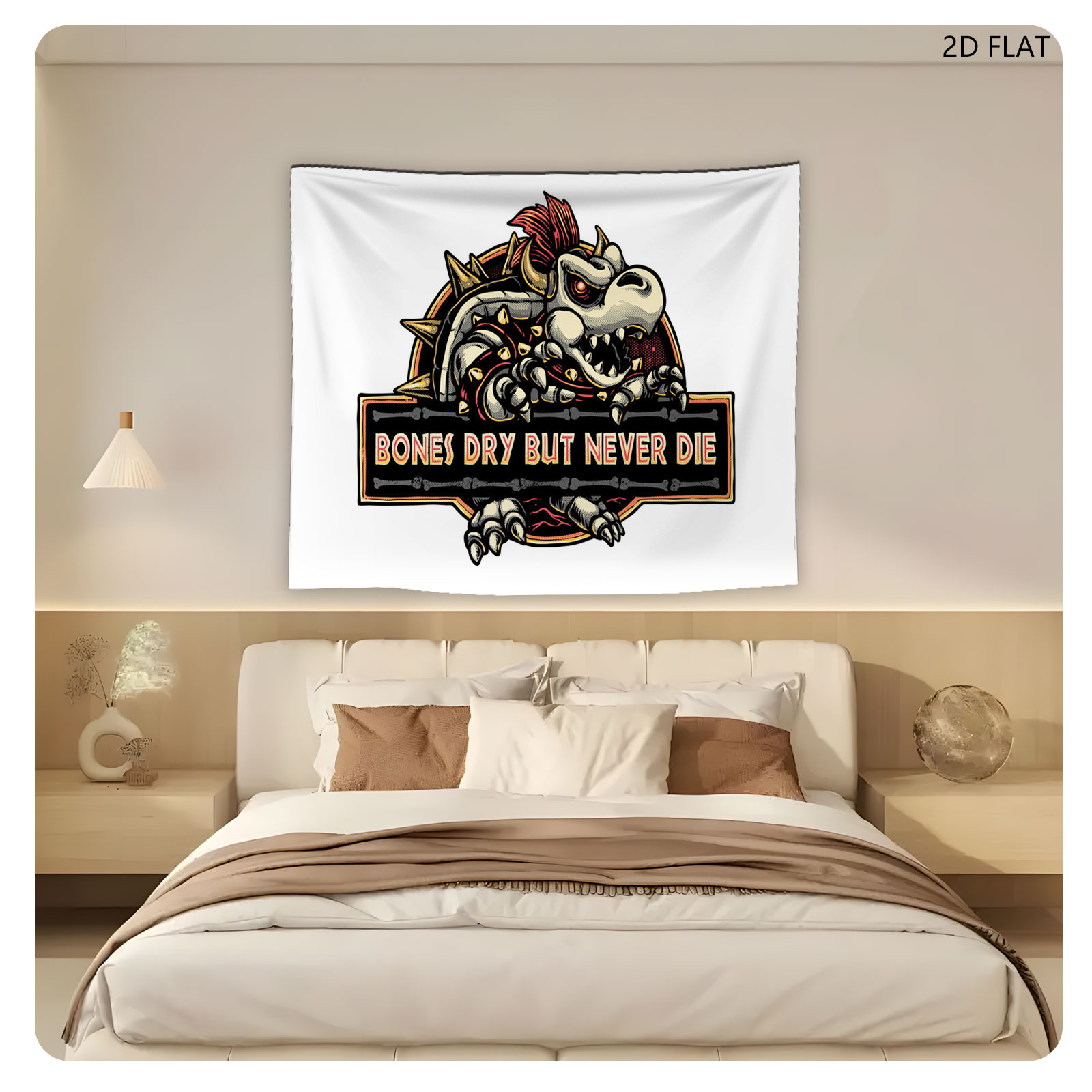 Dry Bones: Bones Dry But Never Die - Tapestry