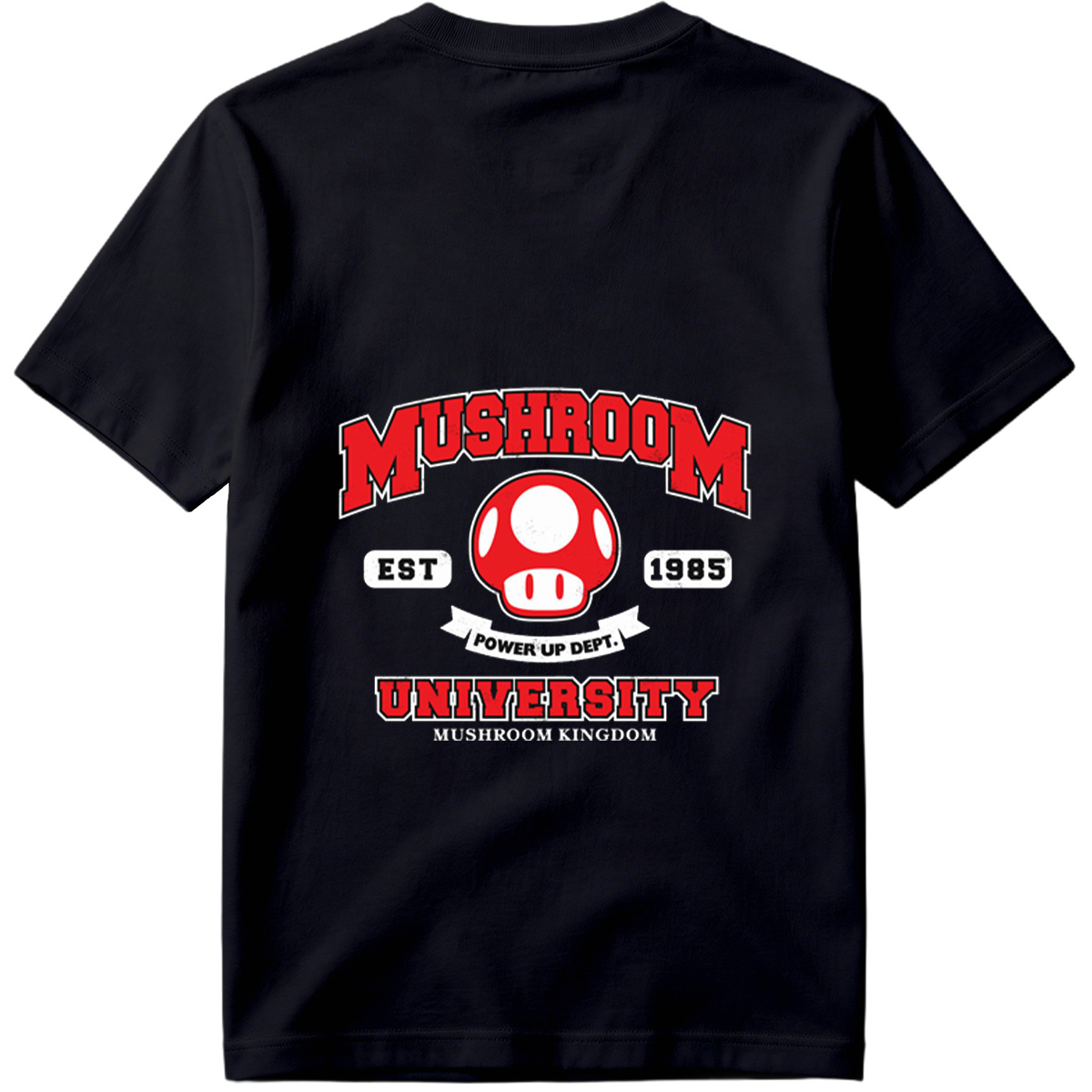 Mushroom University: Power Up Dept. - Mario Mushroom Kingdom - Tee