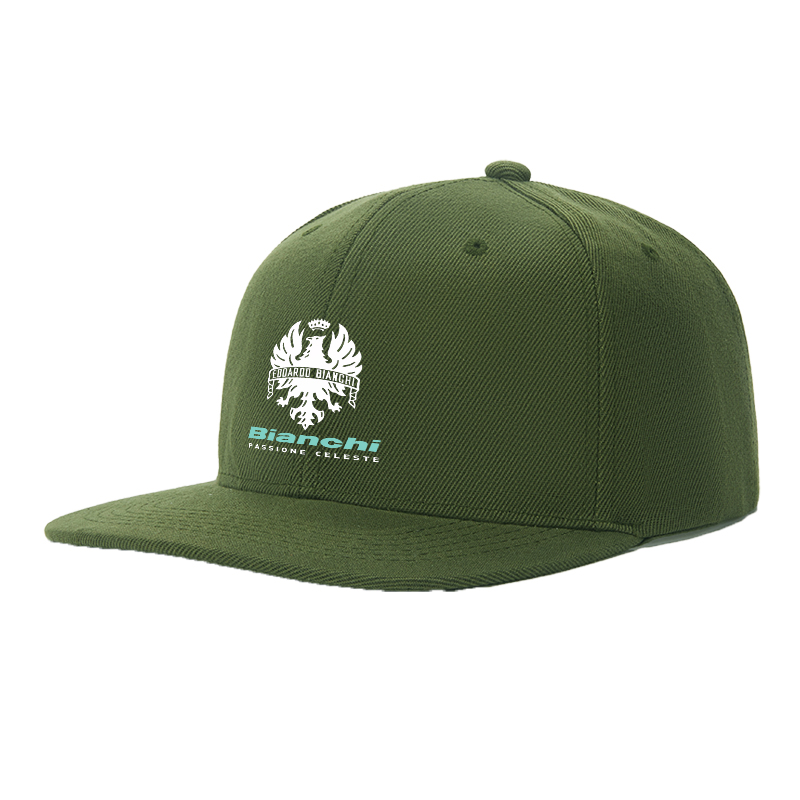 Flat Brim Baseball Cap Edoardo Bianchi Crest Logo Streetwear Underground Skate Style for Basketball Courts Skate Parks and Urban Exploration Skaters Rappers Streetwear Enthusiasts