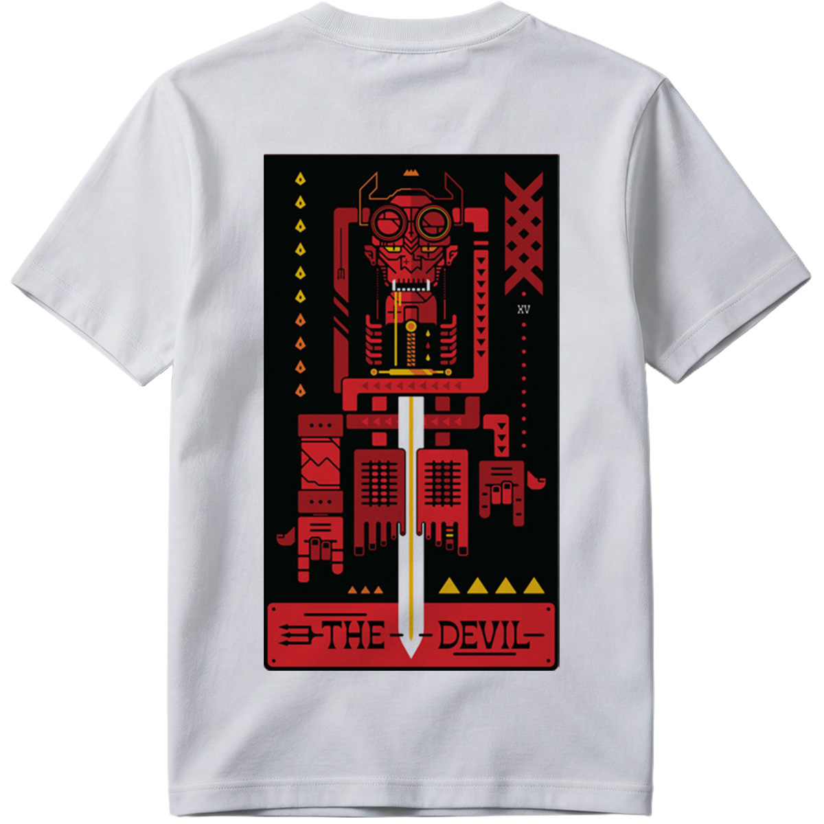 The Devil - Cybernetic Tarot Card - Tee