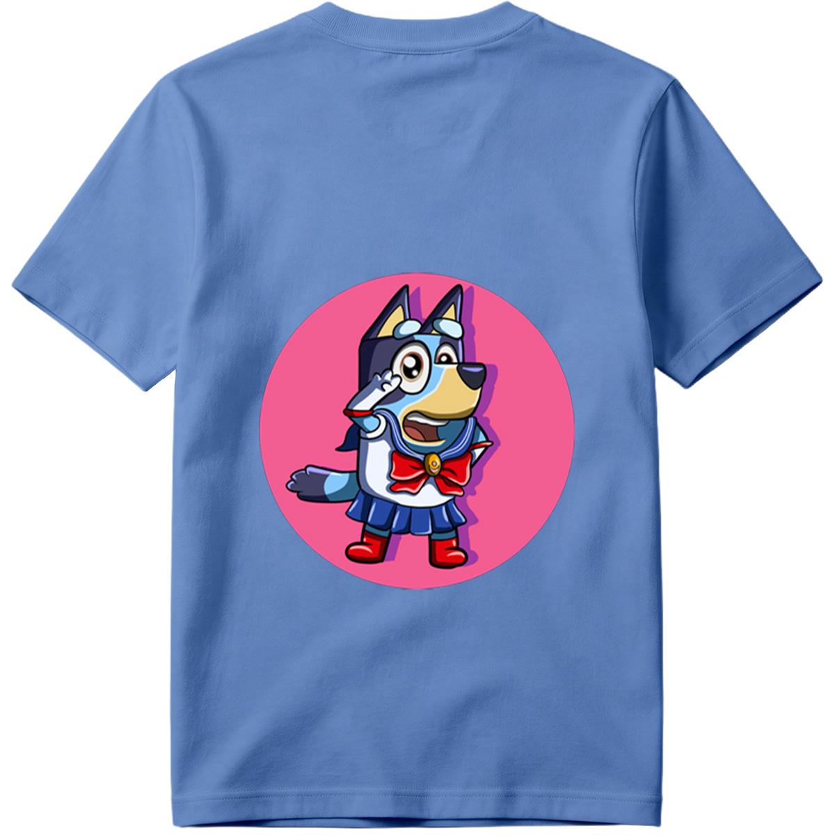 Bluey in Sailor Moon Costume - Tee