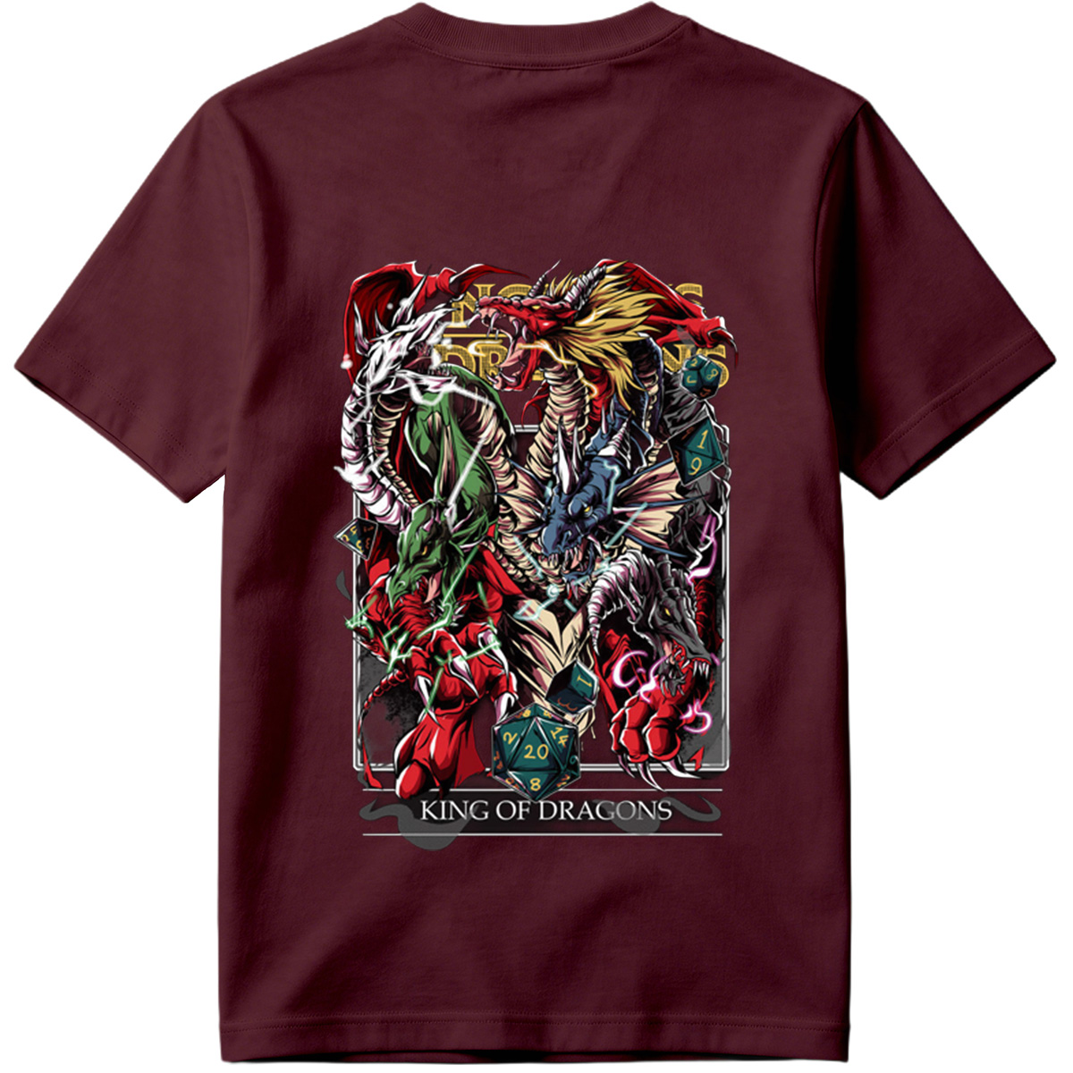 King of Dragons: Multicolored Dragon Ensemble - Tee