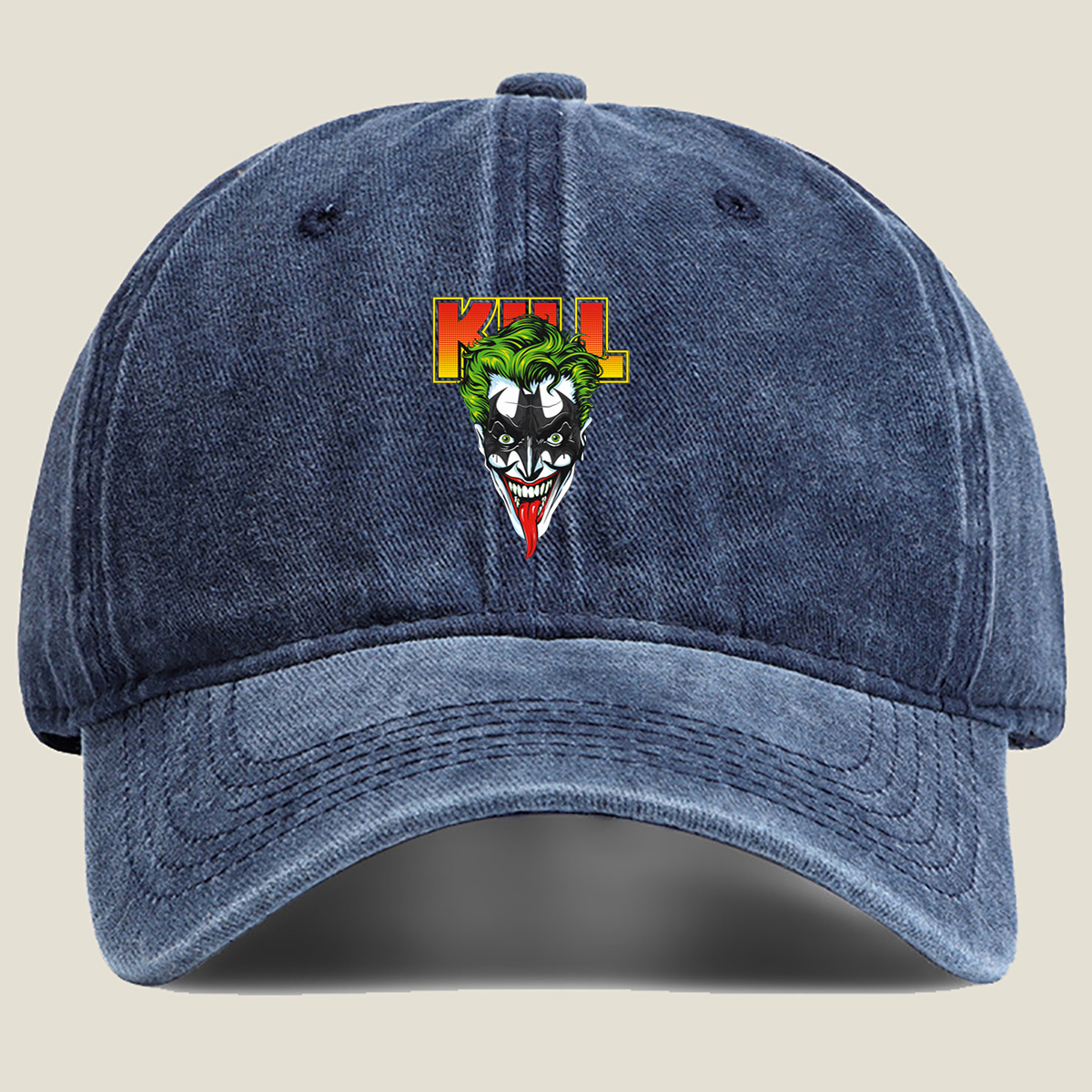 Joker Kill - Washed Denim - Baseball Cap