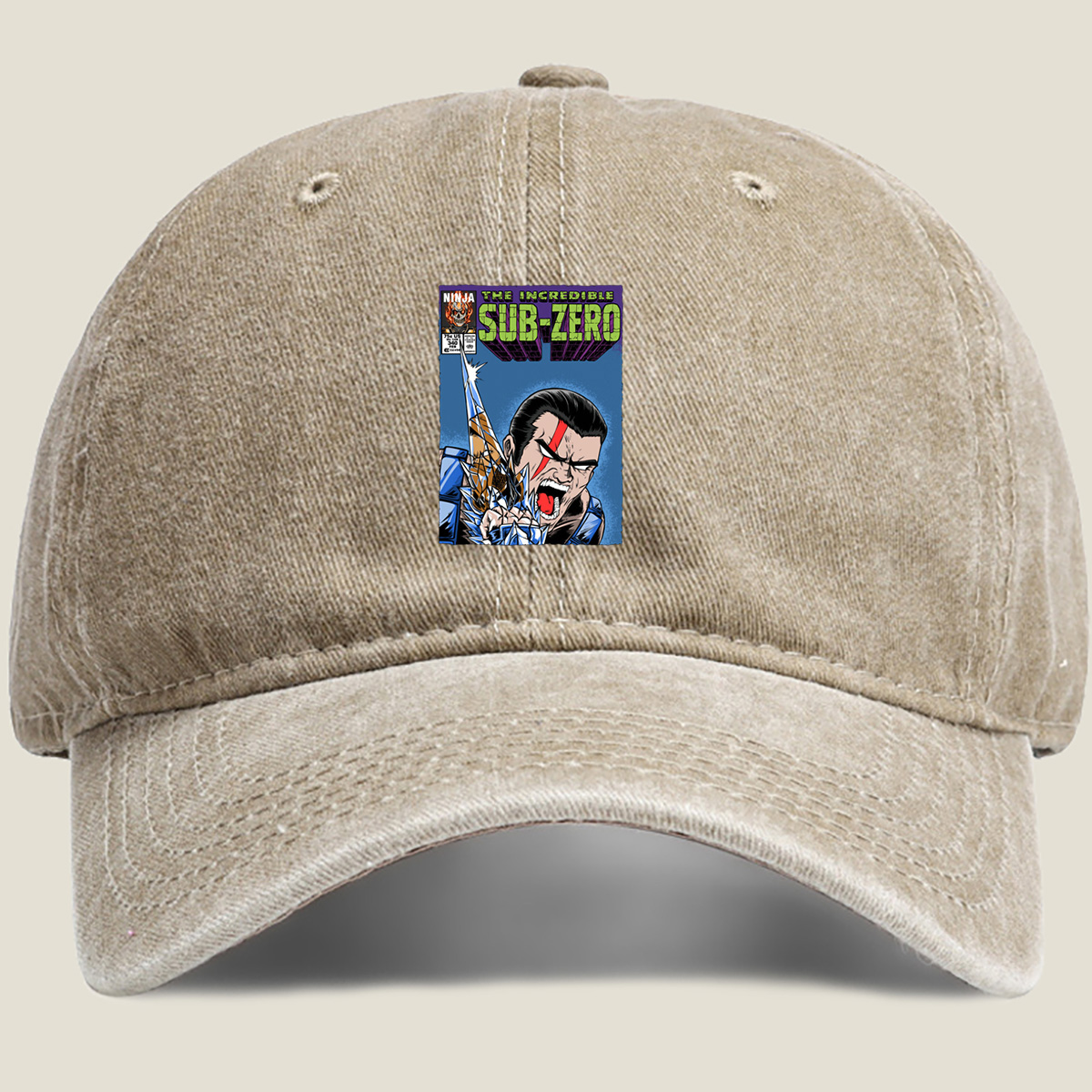 The Incredible Sub-Zero - Washed Denim - Baseball Cap