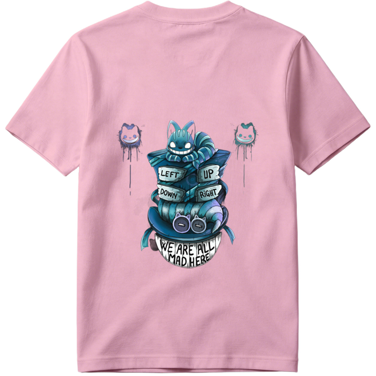 Cheshire Cat and Pokémon Fusion: We Are All Mad Here - Tee
