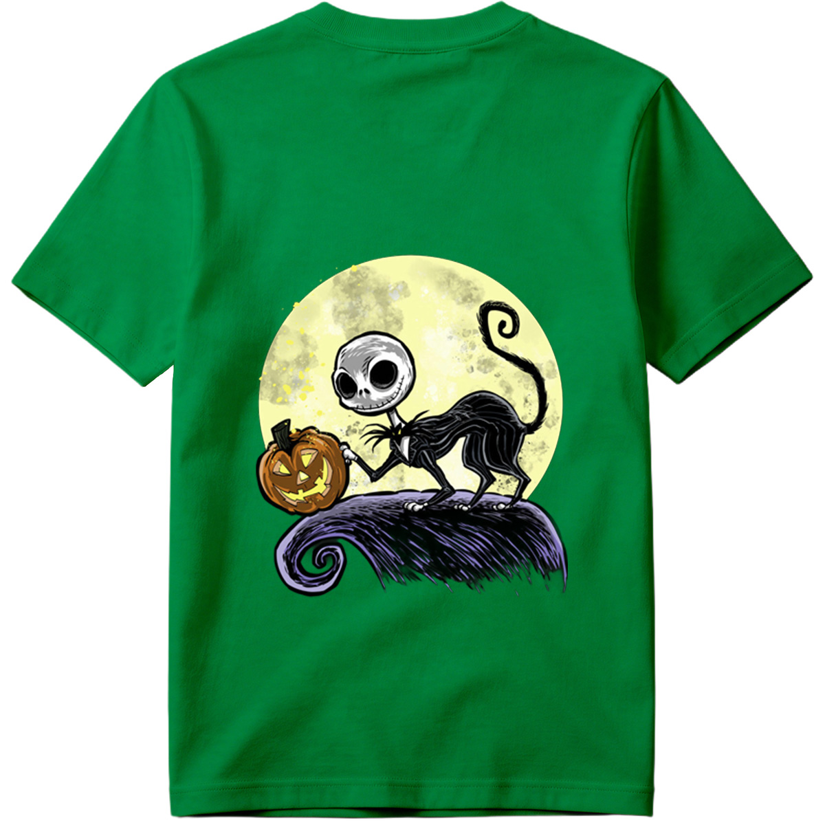 Jack Skellington and Pumpkin Moon - Tee