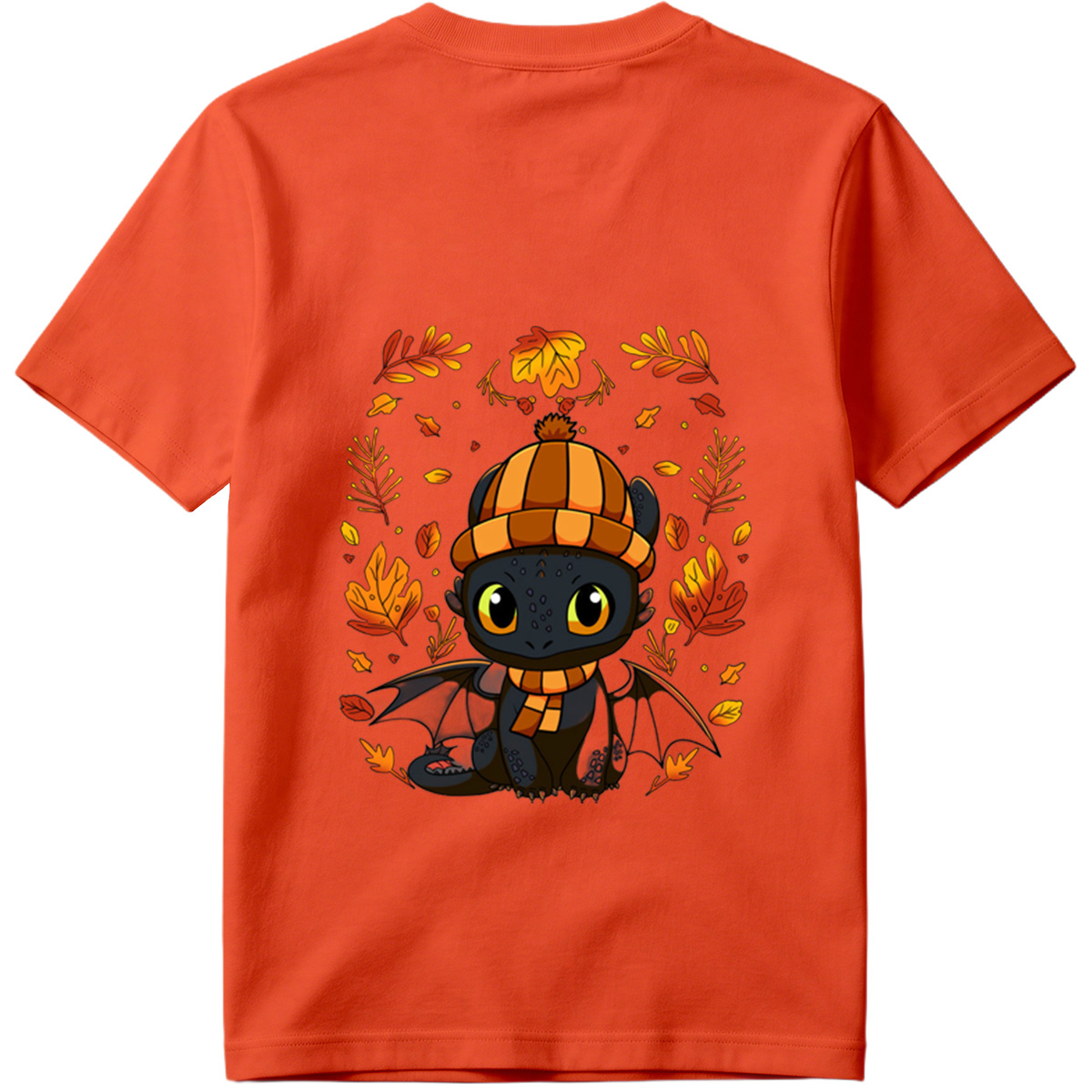 How to Train Your Dragon: Toothless in Autumn Attire - Tee