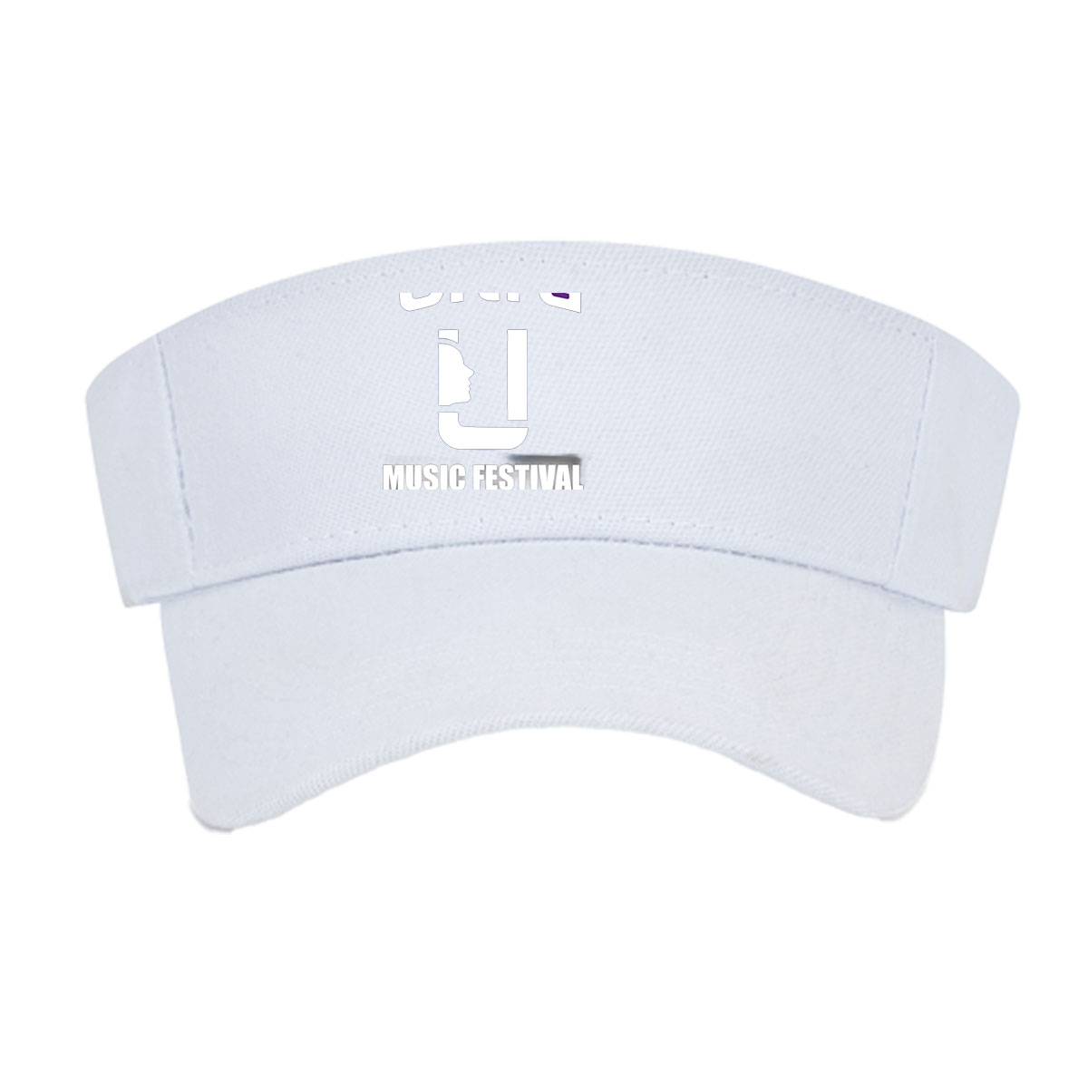 Ultra Music Festival 2026 Logo Featuring Iconic U Design and Reflective Text -  Visor cap