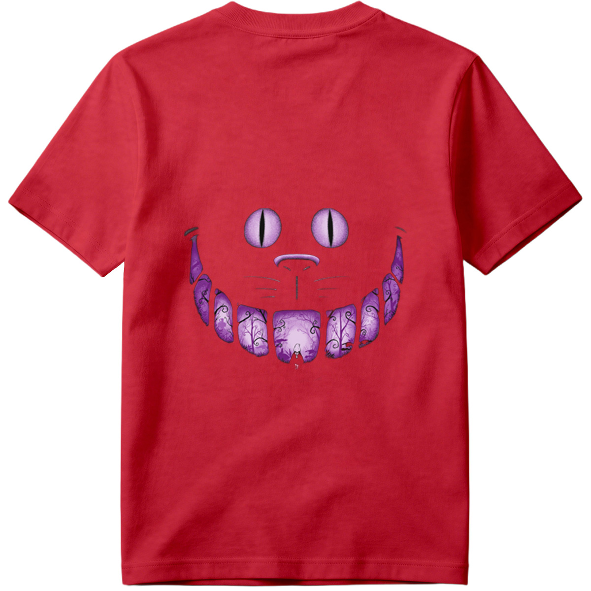 Alice in Wonderland: The Cheshire Cat's Enchanted Smile - Tee