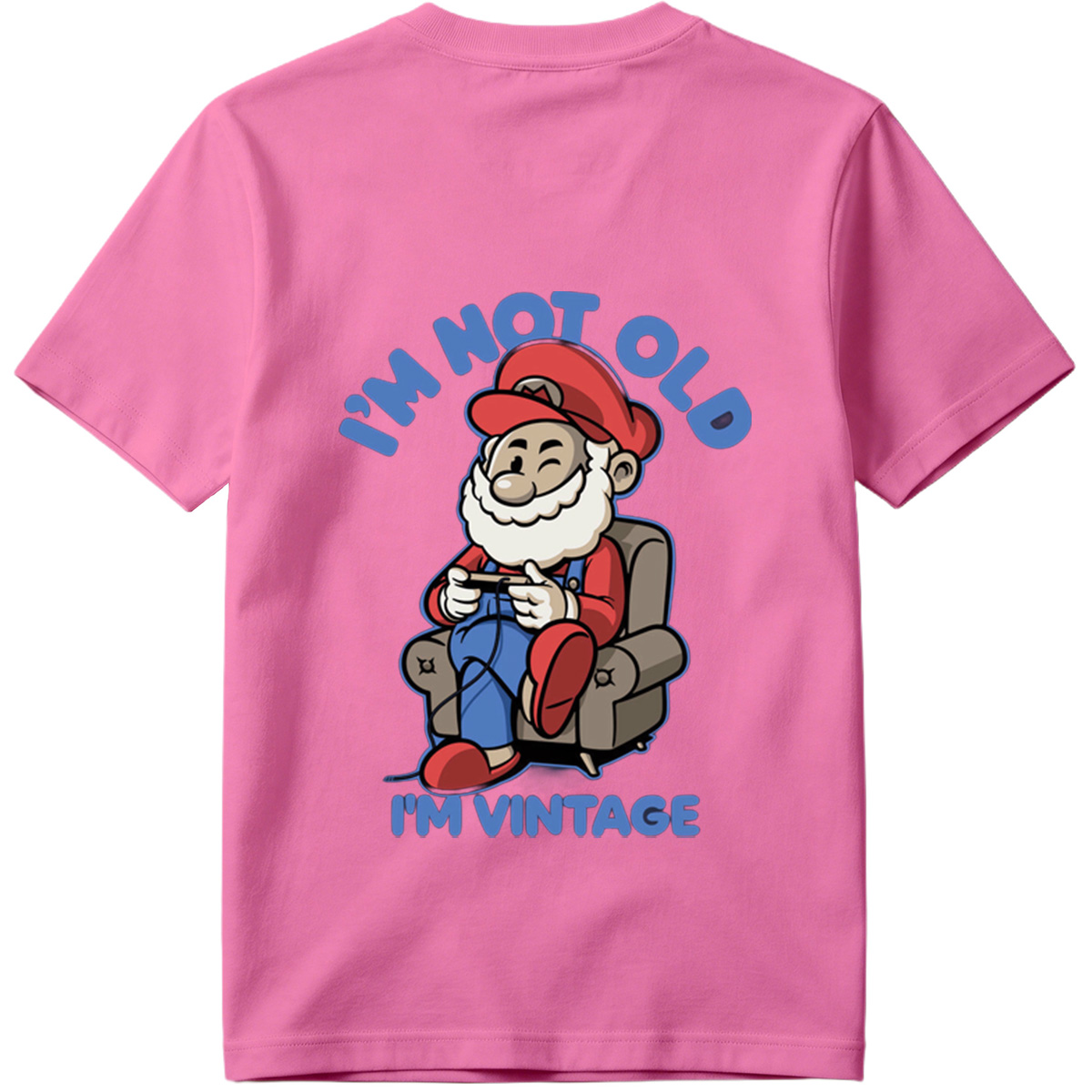 Mario: I'm Not Old, I'm Vintage - Tee