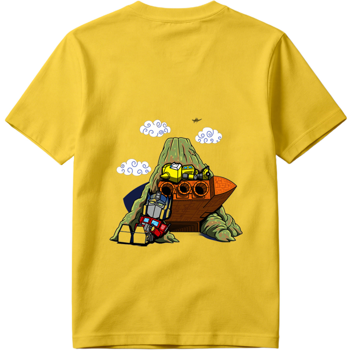Transformers: Optimus Prime and Bumblebee at the Ark - Tee