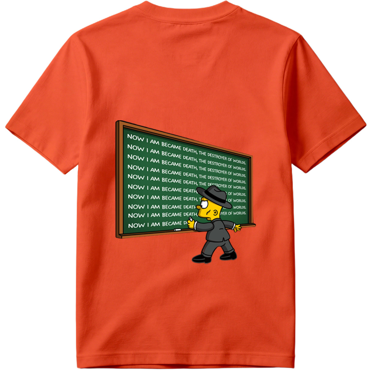 Simpsons Character Writes 