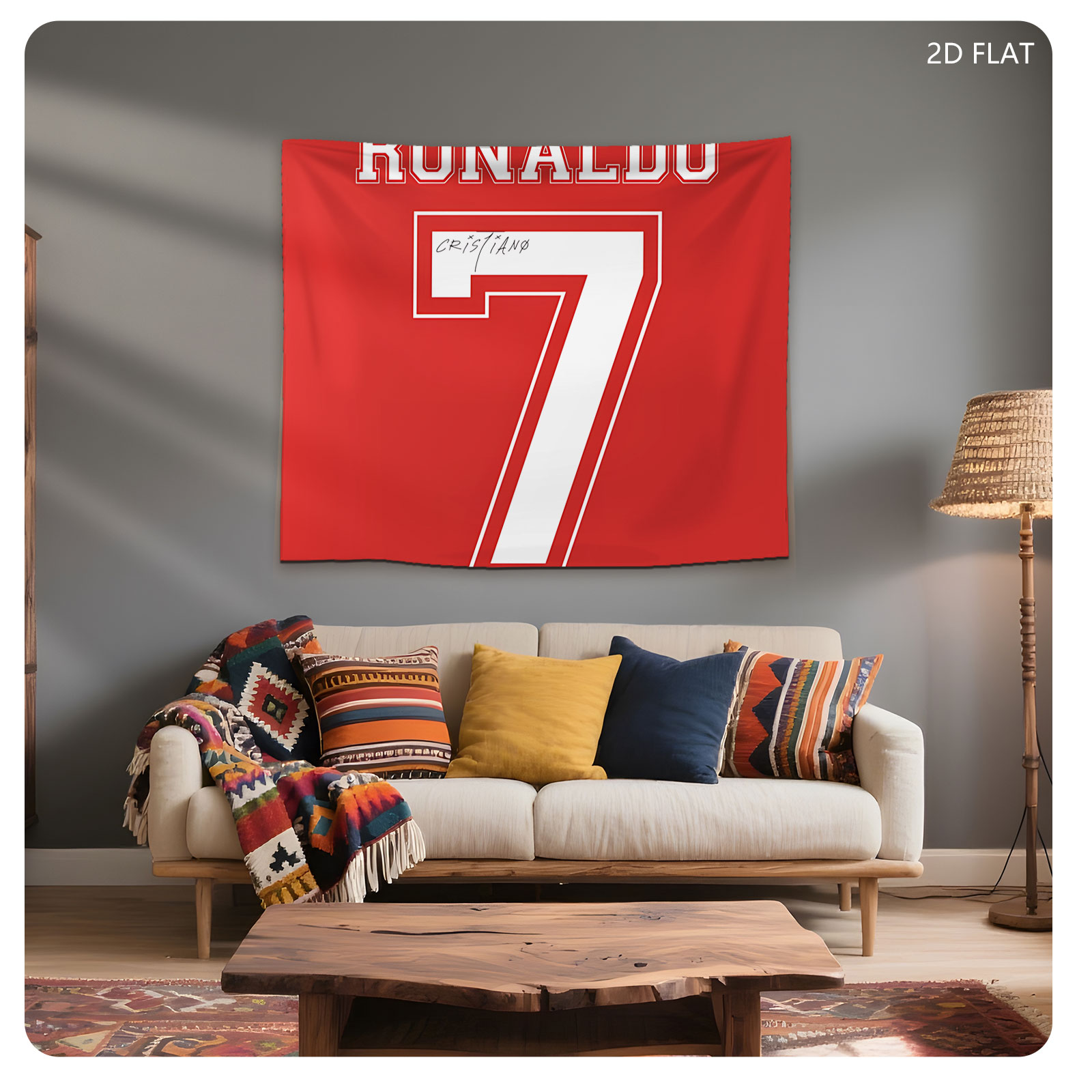 Ronaldo 7 - Cristiano Ronaldo Jersey Design - Tapestry
