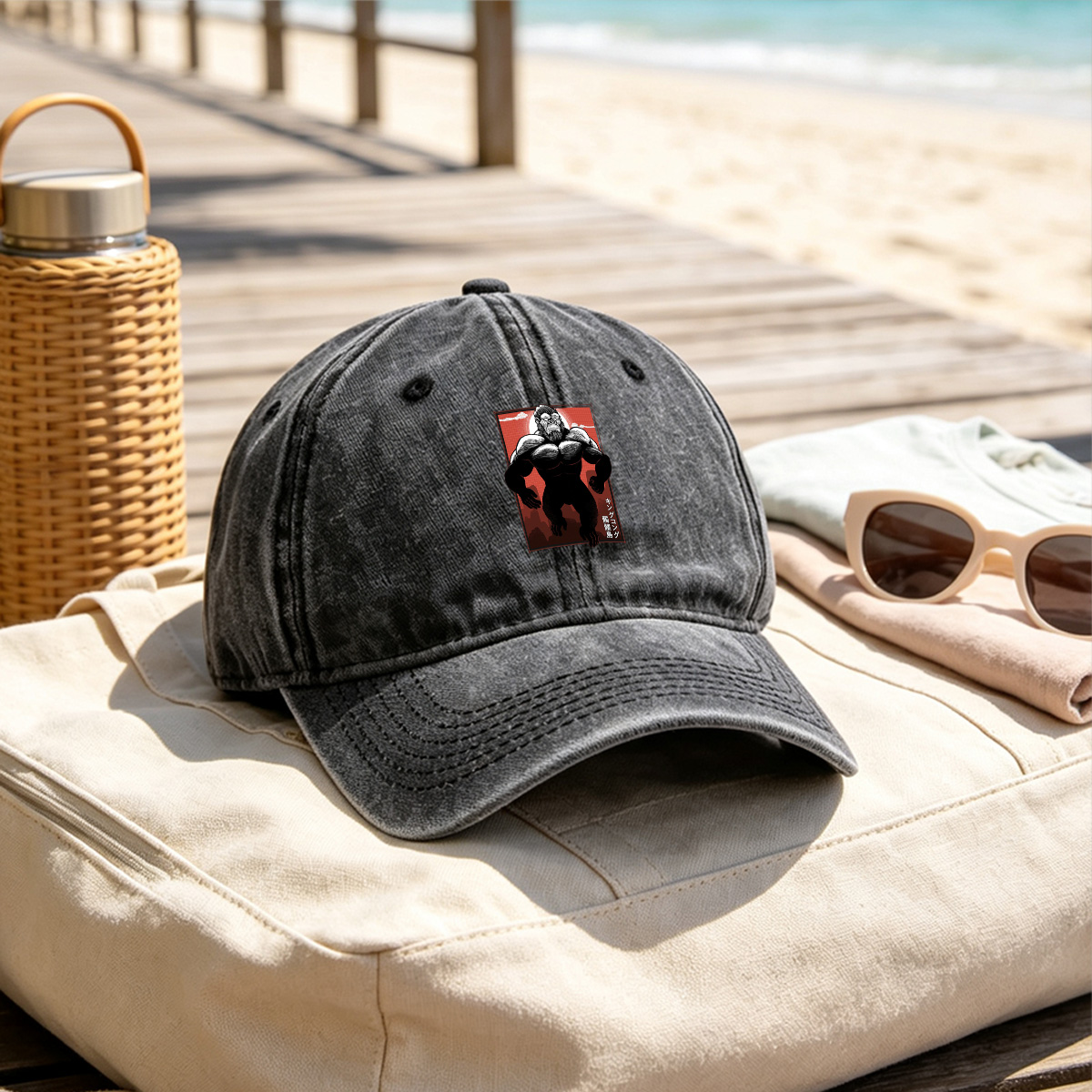 King Kong: Skull Island - Washed Denim - Baseball Cap