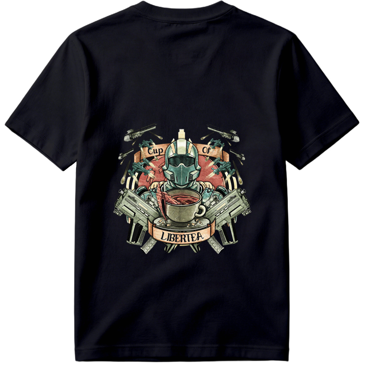 Cup of LiberteA: The Armored Tea Master - Tee