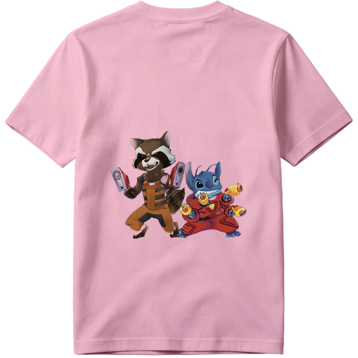 Rocket Raccoon and Stitch - Tee