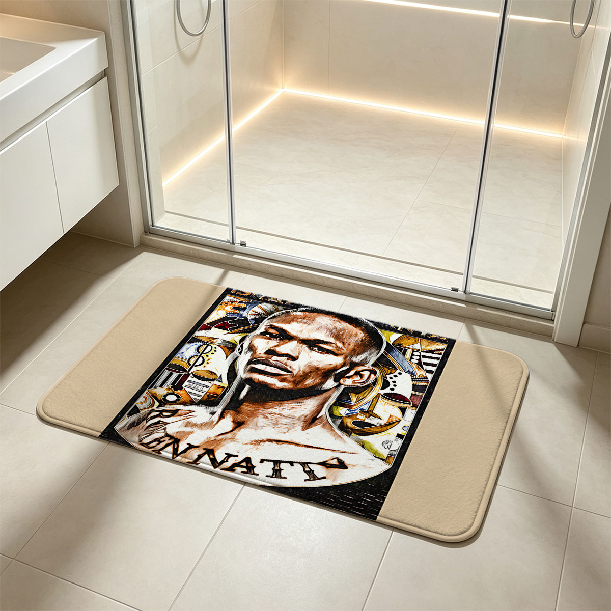 Israel Adesanya: The Last Stylebender - Flannel floor mat