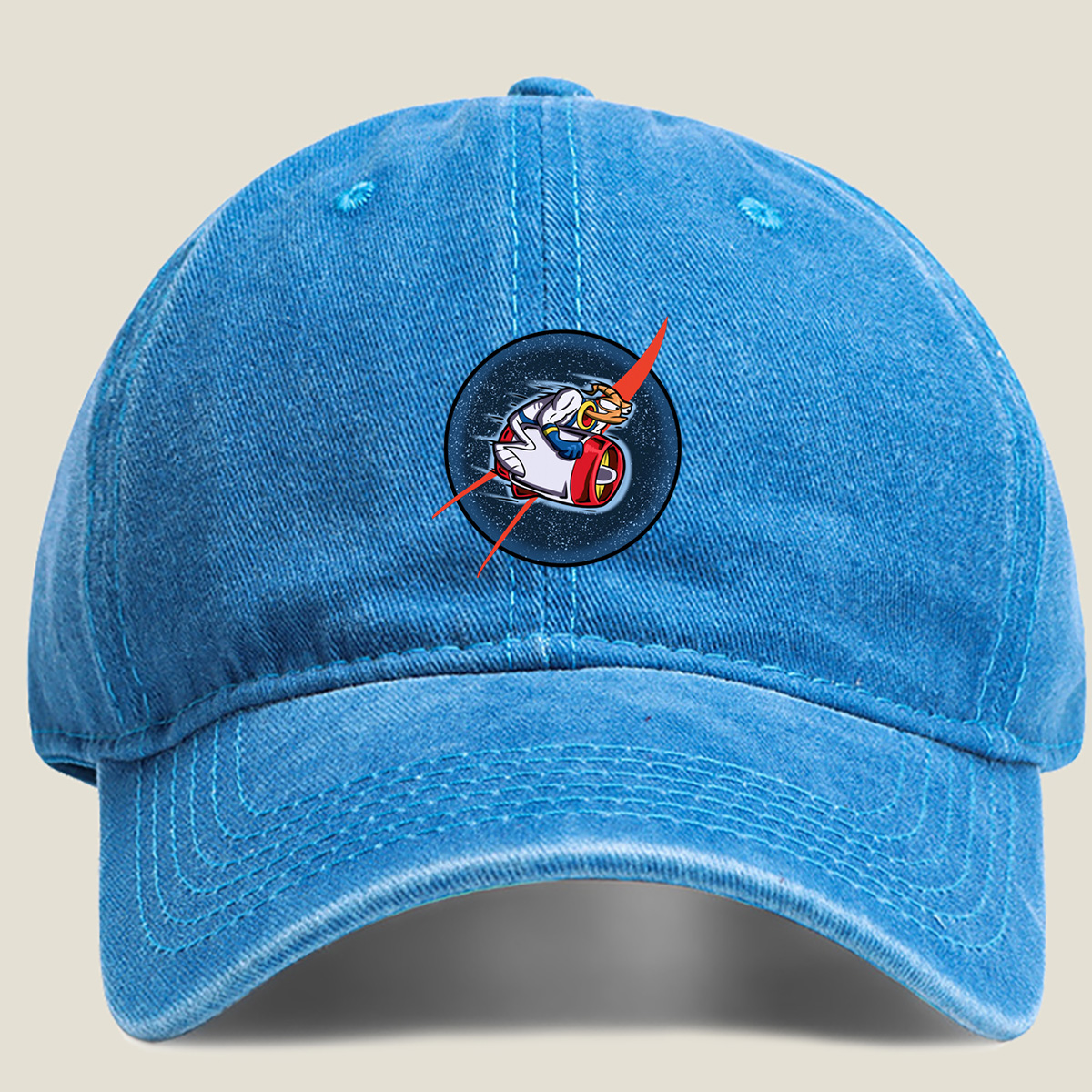 Duck Dodgers in Space - Washed Denim - Baseball Cap