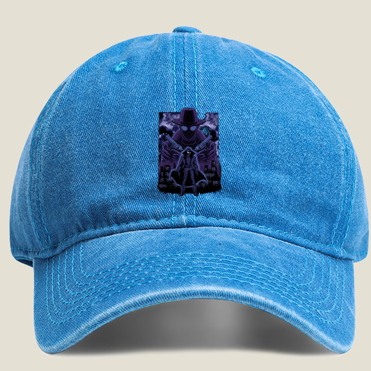 The Shadow: Dark Knight of the Night - Washed Denim - Baseball Cap