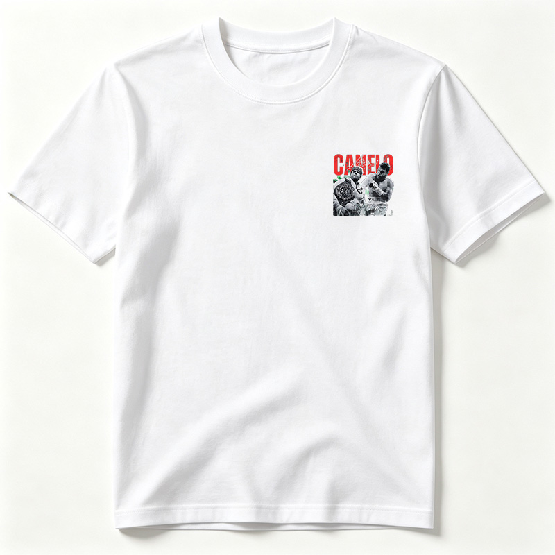 Canelo Alvarez: Boxing Champion and Fighter in Action - Tee