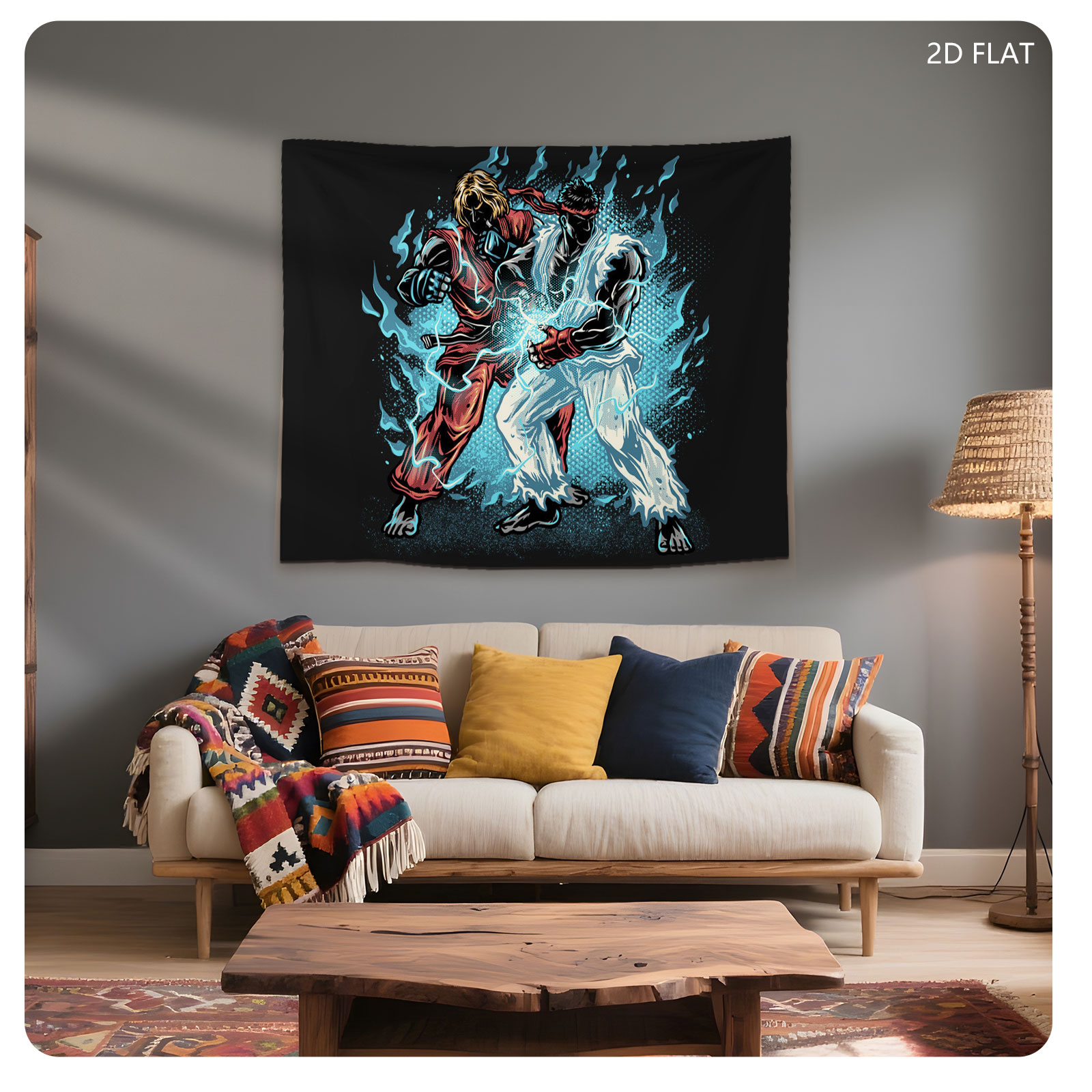 Ryu vs. Ken: Street Fighter Clash - Tapestry