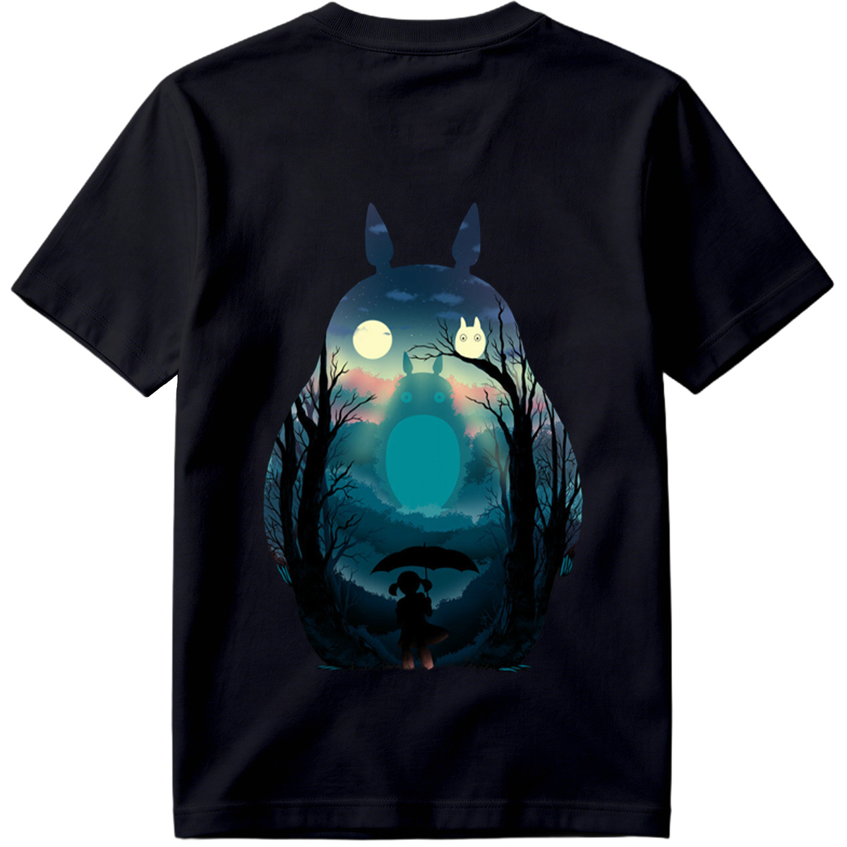 Totoro and the Moonlit Forest - Tee