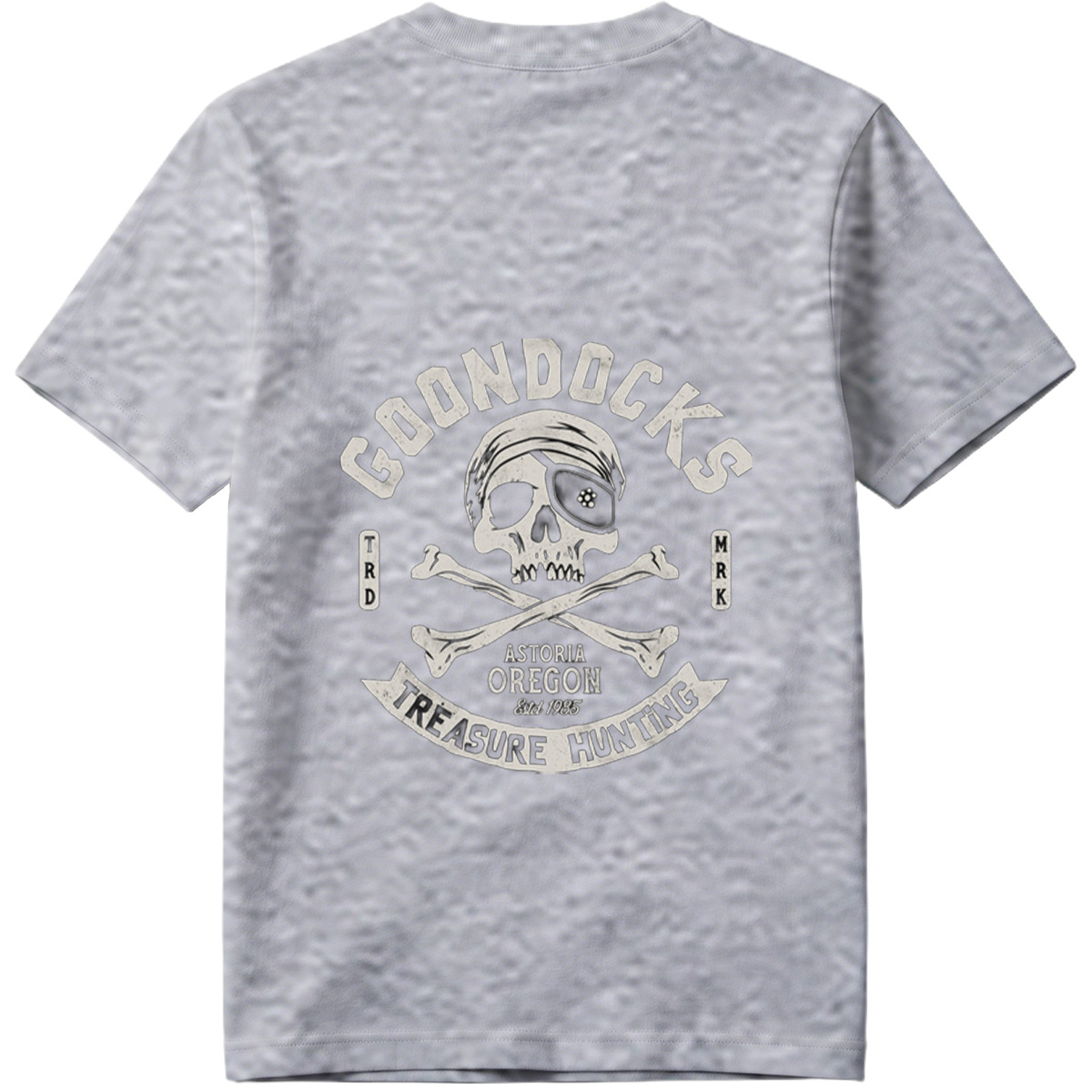 Goondocks Treasure Hunting Skull Logo - Tee