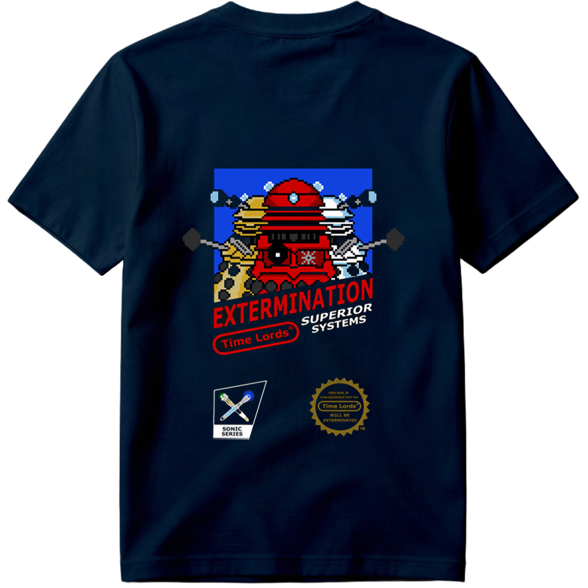 **Extermination: Time Lords vs. Sonic Series** - Tee