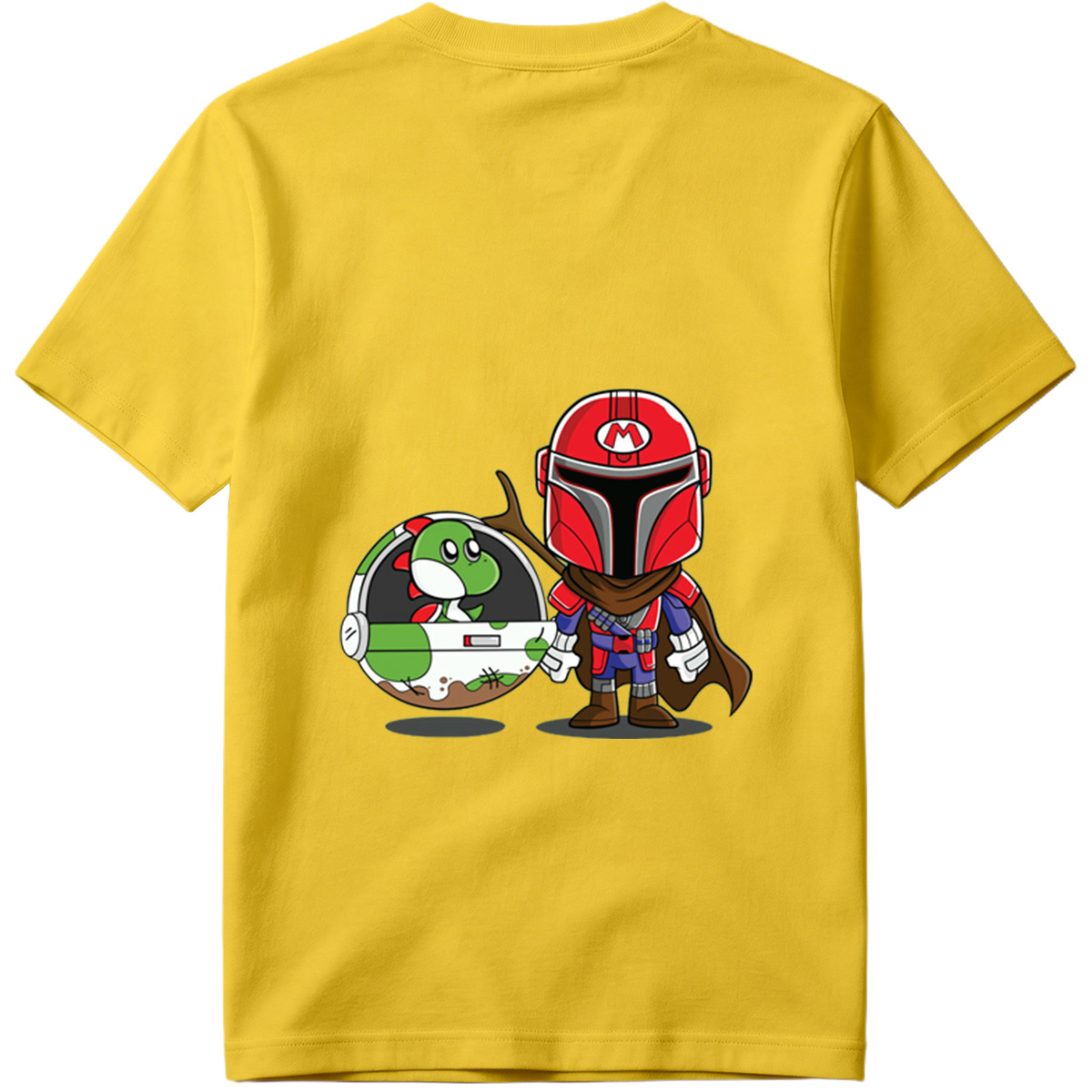 Mario x Mandalorian: Yoshi in a Pod - Tee