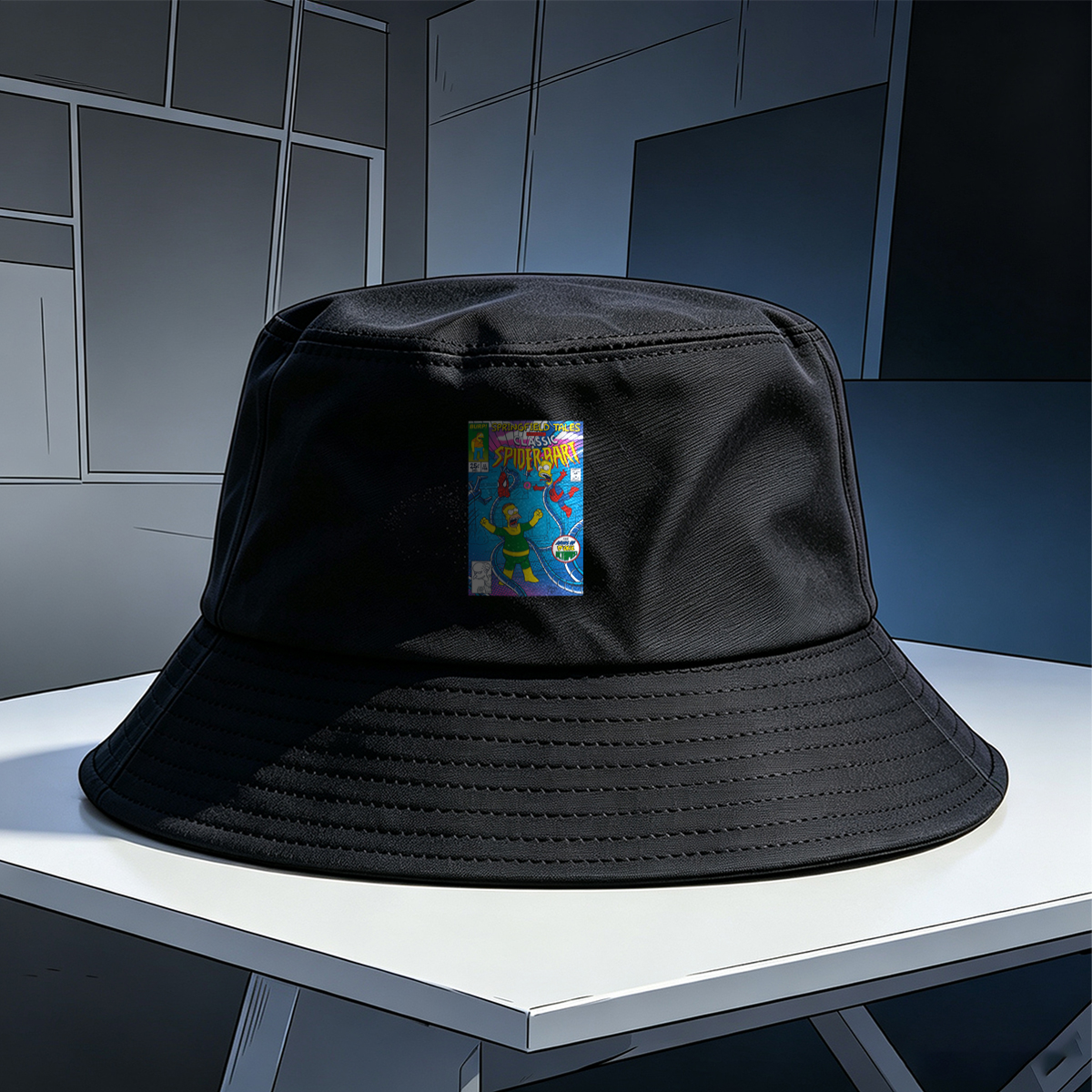 Springfield Tales Featuring Classic Spider-Bart: The Arms of D'Ohc Octopus - Fisherman's Hat