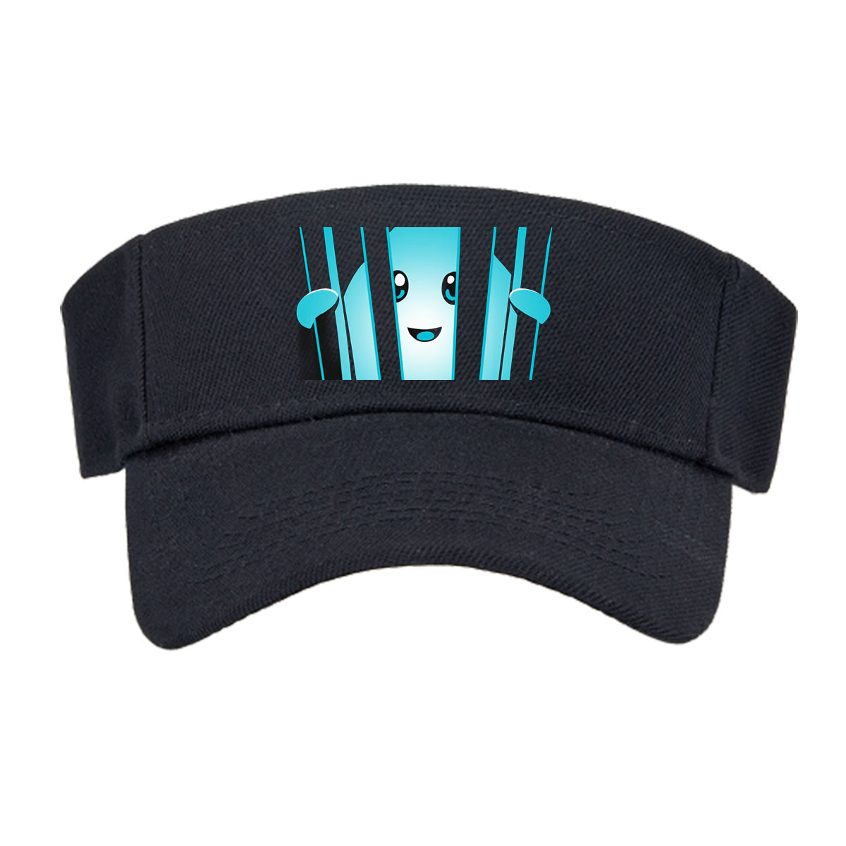 There's Only Darkness: Blue Character Behind Bars -  Visor cap
