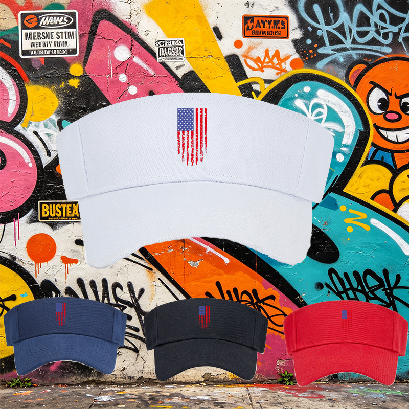 Unisex Classic Mesh Back Cap with Distressed American Flag Print - Perfect for Outdoor Activities, Casual Wear, and Patriotic Events - Ideal for Adults Seeking Stylish Sun Protection and Comfortable Fit