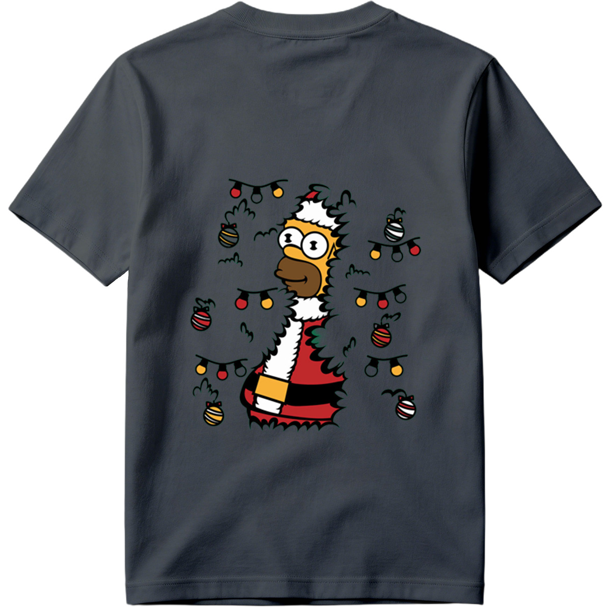 Simpsons Homer Christmas Tree - Tee