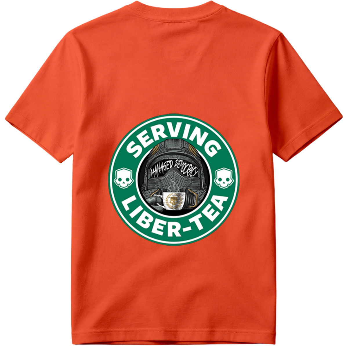 Serving Liber-Tea: Managed Democracy - Tee