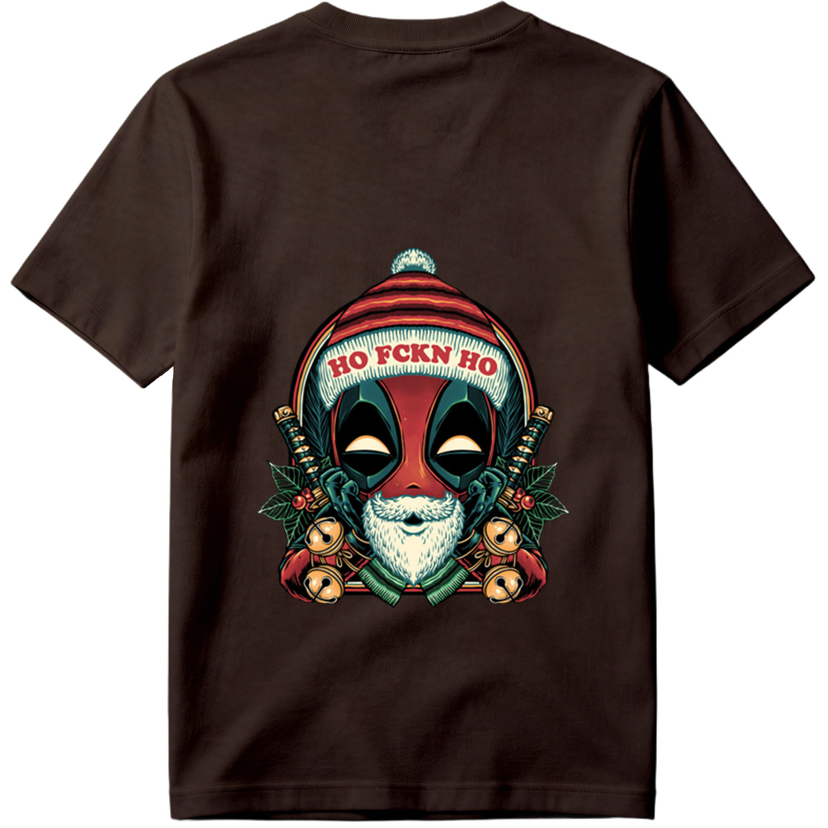 Deadpool Santa Christmas Design - Tee