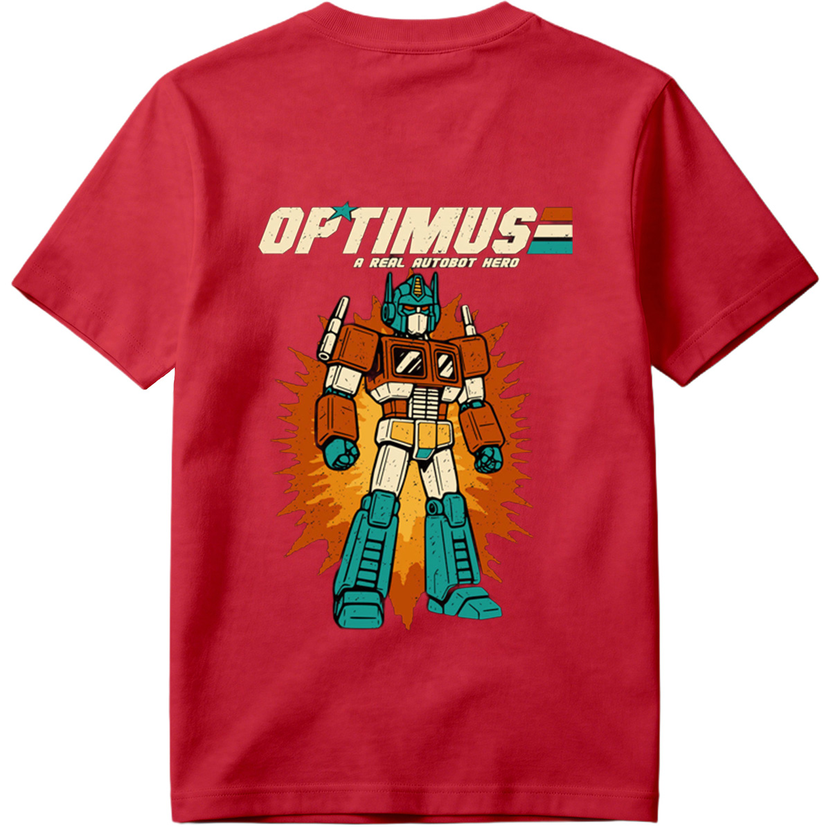Optimus Prime: A Real Autobot Hero - Tee