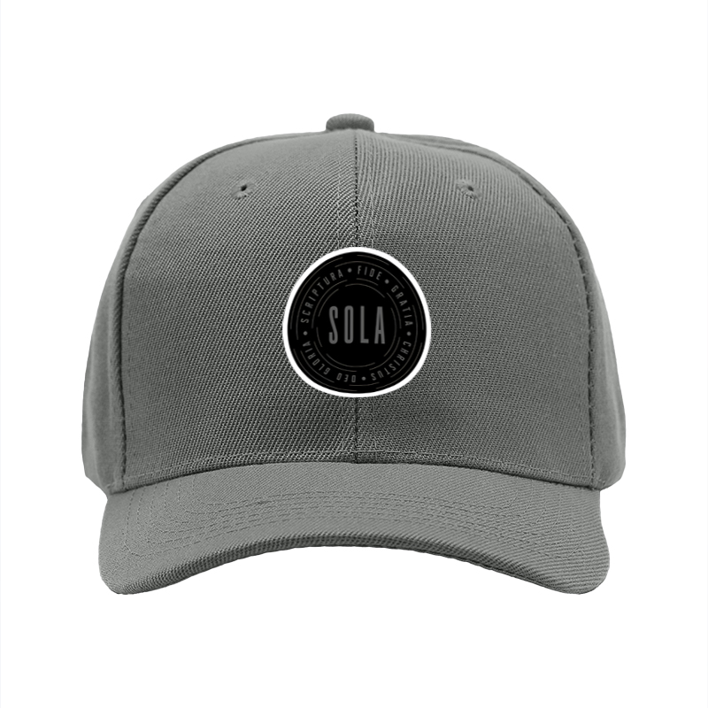 1pc New Baseball Cap with Sola Scripture Fide Gratia Christus Deo Gloriam Print Unisex Adjustable Hat for Outdoor Activities and Casual Wear Adults Fashion Accessory