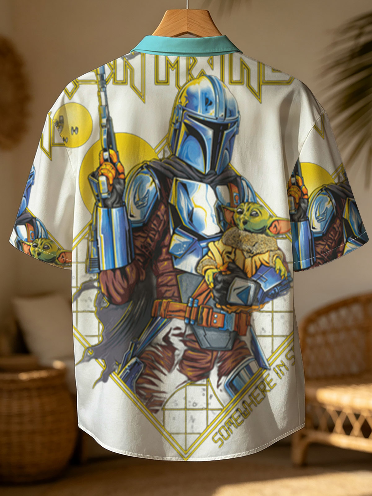 Iron Mando: The Mandalorian and Grogu in Space Adventure -  Shirt