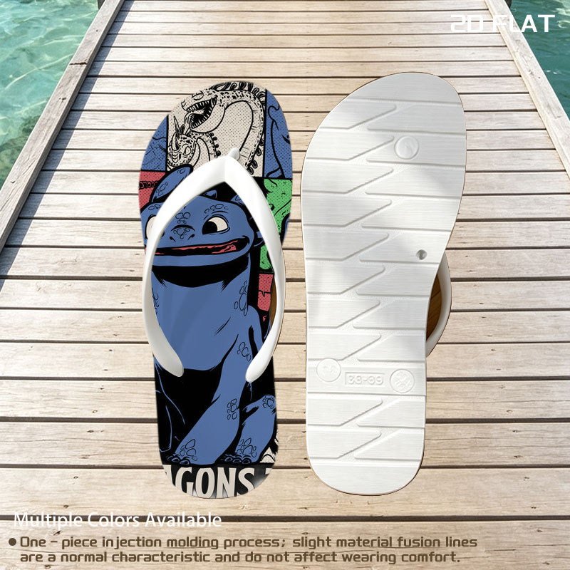 The Dragons Tour: Toothless and Friends Adventure -  flip-flops
