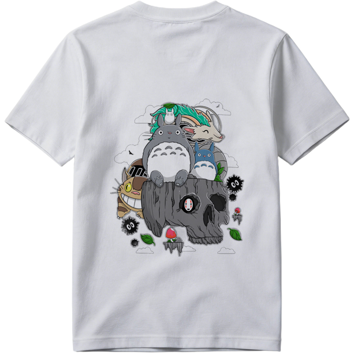 Studio Ghibli Characters Collage - Tee