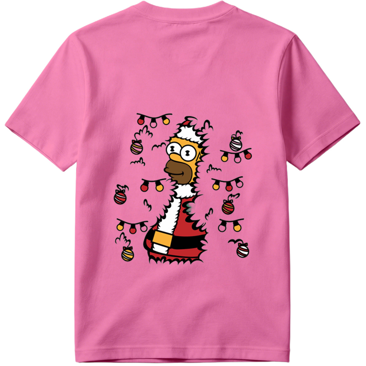 Simpsons Homer Christmas Tree - Tee